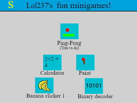 Fun minigames!