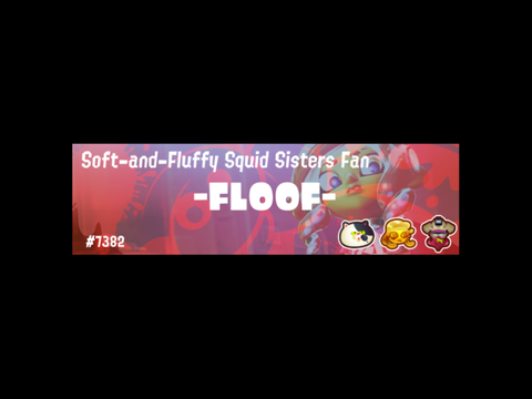 My custom Splatoon Splashtag!
