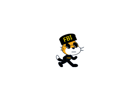 Scratch Cat THe FBI Tax Collector