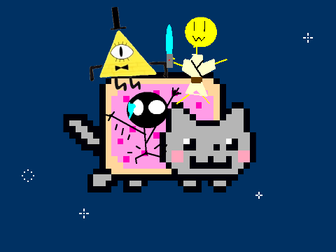 Add yourself riding on nyan cat! Josiah XP remix