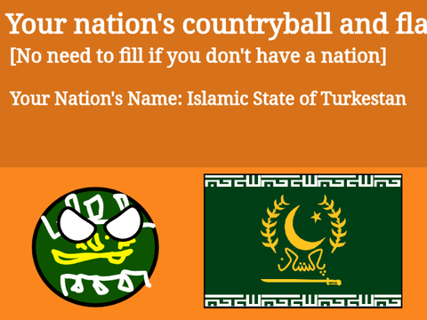 My application form