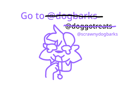 GO TO @doggotreats- INSTEAD!!!