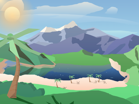 Mountain Parallax
