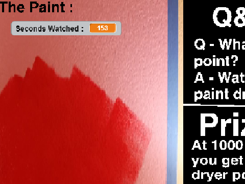100 passed, Watch Paint Dry by @Levi42