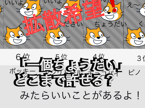 「一個ちょうだい」どこまで許せる？