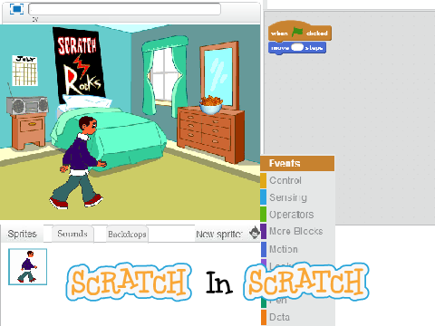 Scratch in Scratch v1.7 remix