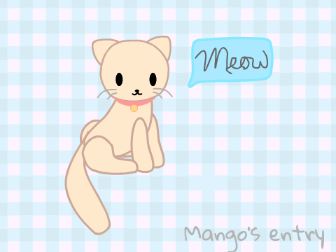 Kitty coloring contest~ entry