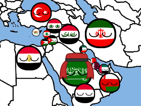 middle eastern countryball band 2