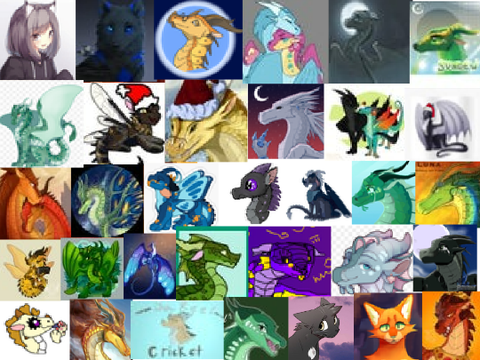 All The DaReel WoF dragons on Scratch! 
