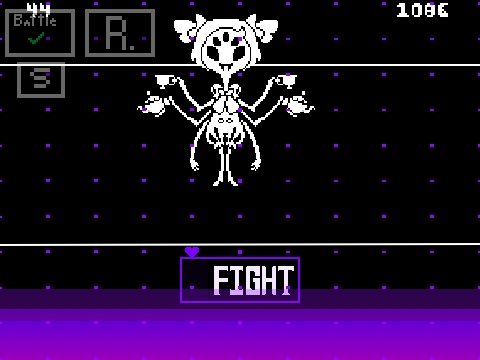 Muffet Genocide Battle