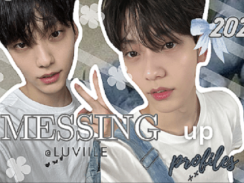 ⌣ ɞ  messing up profiles ➿ 