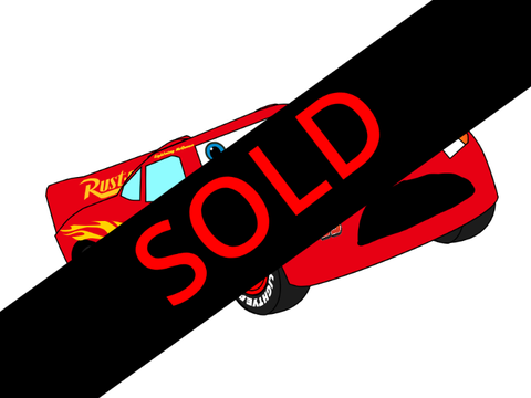 lightning mcqueen ambatakum SOLD