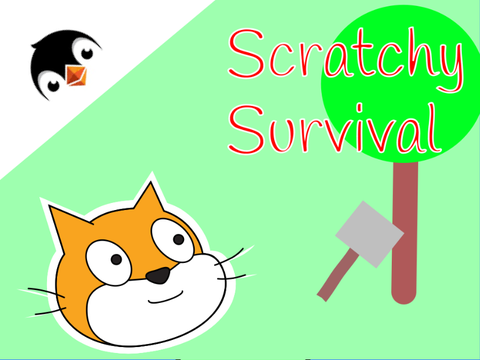 Scratchy survival v0.1 beta #games #art #all