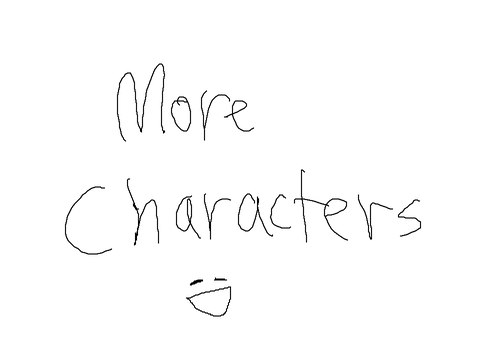 More characters