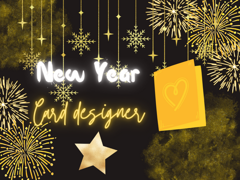 New Year Card Designer||Game||Diy