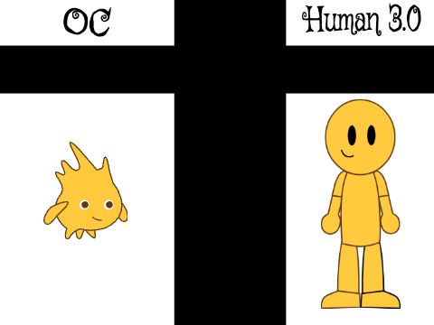 Give me your OC and I will make it Human 3.0