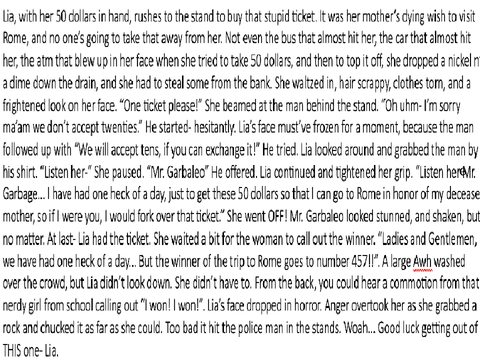 Rome In Summer. A 10 chapter story by me :3
