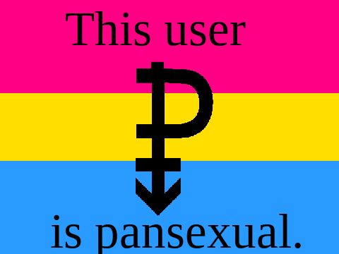 This user is pansexual. remix