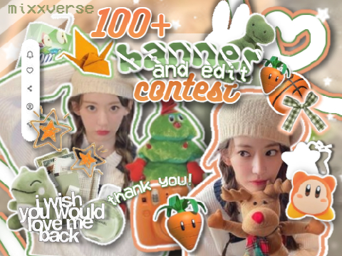 CL0SED  ཿ # 100+ : banner + edit contest 