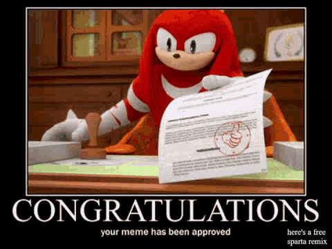 Meme Approved Sparta Remix