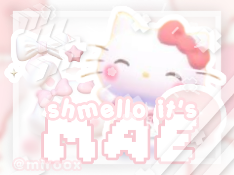 (´▽`ʃ♡ƪ)  bce for ୨ৎ  mae 