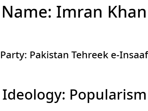 Pakistan National Elections