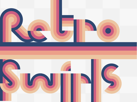 Retro Swirls Creator