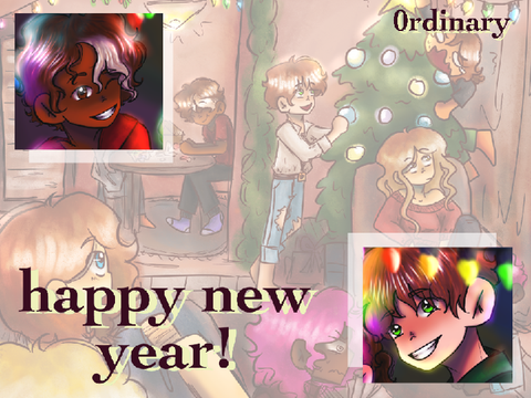 -ˏˋ happy new year! | 0rdinary art ˊˎ-