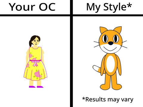 I'll remake your OC in my style remix