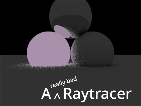 A (bad) Raytracer