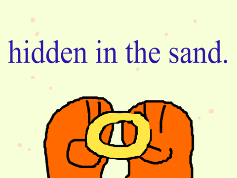 hidden in the sand. amv/pmv