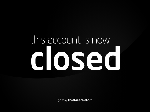 this account is now closed