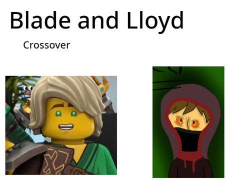 Blade(Cursed) Lloyd(Ninjago)