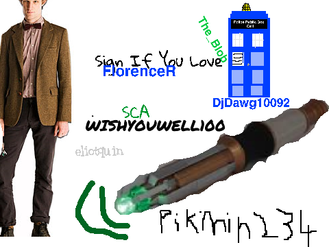 SIGN IF YOU LOVE THE 11TH DOCTOR remix remix remix remix remix remix remix