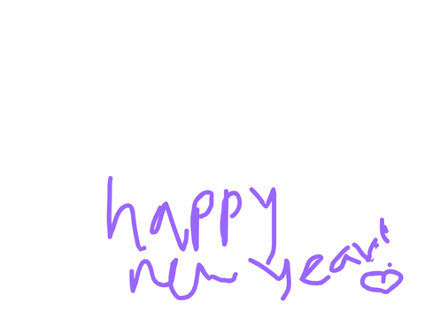 happy new year!
