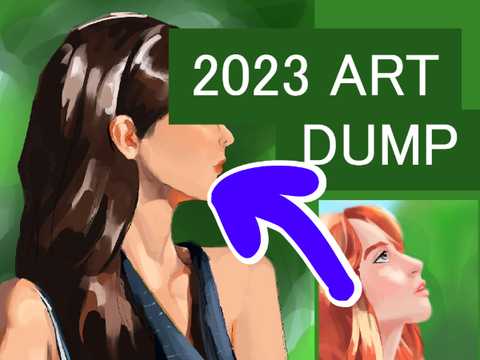 Art dump(ster) for the NEW YEARS !! #Art