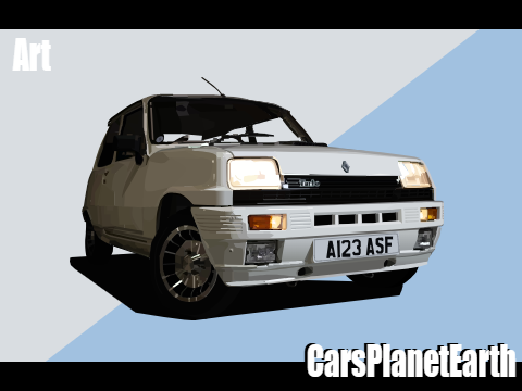 Renaut 5 Gordini Turbo | Blockshade