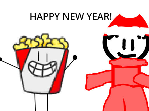 Happy new year from me and @objectshowmaster66