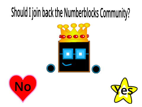 Should I join back the Numberblocks Community?
