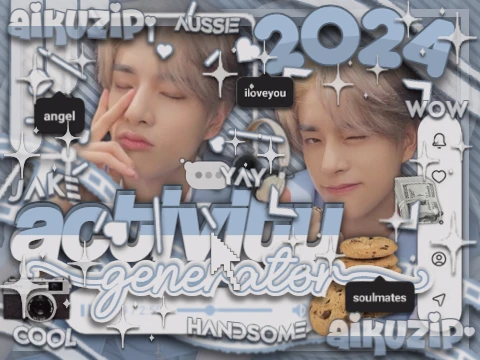 ୨୧⠀a̲c̲t̲i̲v̲i̲t̲y̲ ̲g̲e̲n̲e̲rator™ ꕀ