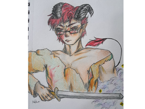 demon aiolos but i lowkey butchered him
