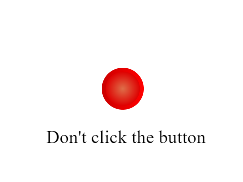 Don't click the button.