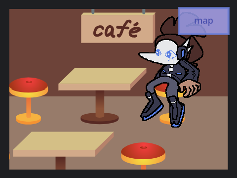 added a cafe cuz there's not enough room for me