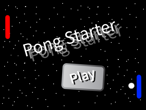 Pong Game Starter || #test #stuff