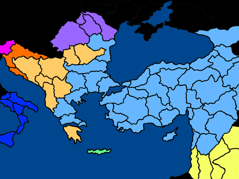 Beginning of the Ottoman Civil War remix