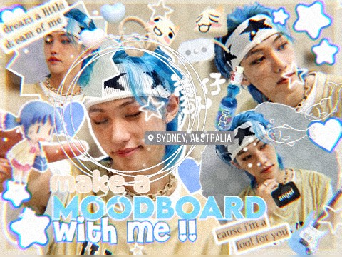 彡 make a moodboard with me₊˚ʚ ᗢ₊˚✧ 