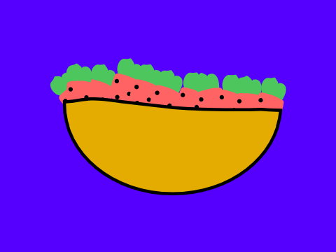 Strawberry eating cat 