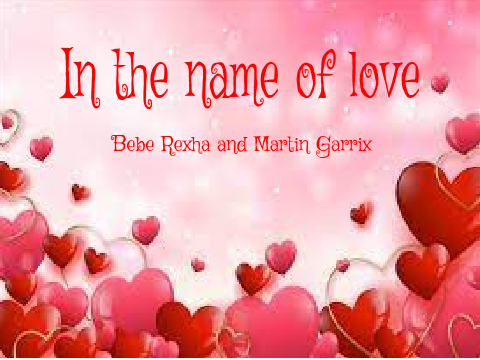 In The Name of Love