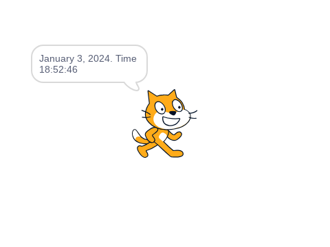 Cat clock
