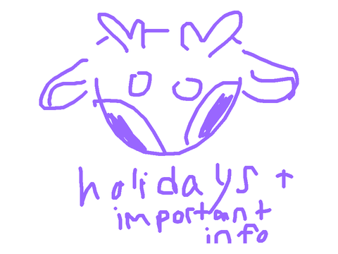 happy hoLidays!! + read desk